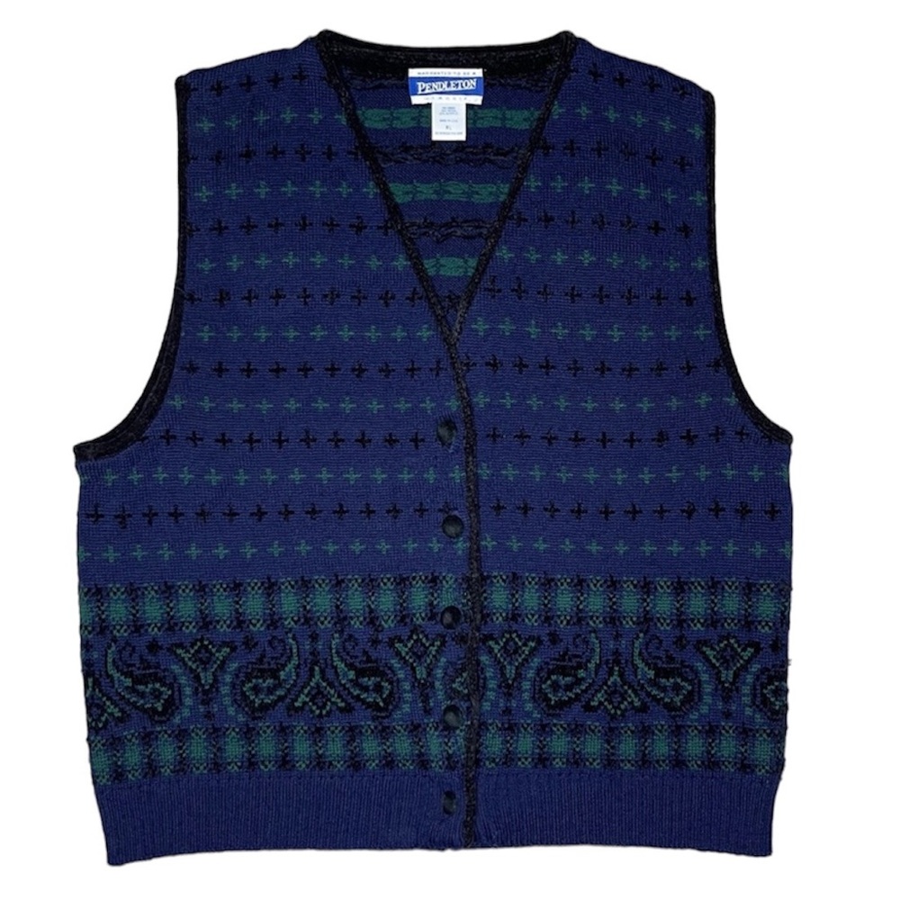Pendleton wool sweater vest